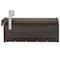 Architectural Mailboxes Mailbox, Rubbed Bronze, Post Mount, Medium 8830RZ-10 - alternate 10